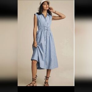 Maeve By Anthropologie Blue Dress
